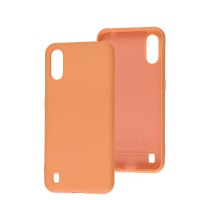 Чохол Samsung Galaxy A01 (A015) Wave colorful peach