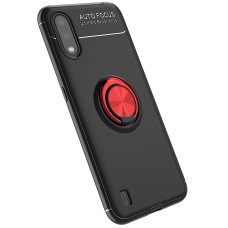 Чохол Samsung Galaxy A01 (A015) Deen під магнітний тримач чорний / червоний