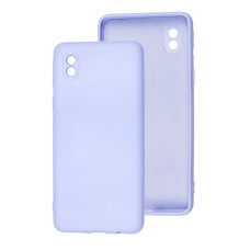 Чохол Samsung Galaxy A01 Core (A013) Wave colorful фіолетовий / light purple