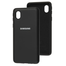 Чохол Samsung Galaxy A01 Core (A013) Silicone Full чорний