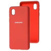 Чохол Samsung Galaxy A01 Core (A013) Silicone Full теракотовий