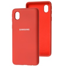 Чохол Samsung Galaxy A01 Core (A013) Silicone Full теракотовий