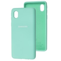 Чохол Samsung Galaxy A01 Core (A013) Silicone Full бірюзовий