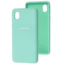 Чохол Samsung Galaxy A01 Core (A013) Silicone Full бірюзовий