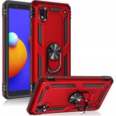 Чохол для Samsung Galaxy A01 Core (A013) Serge Ring ударостійкий червоний