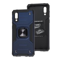 Чохол для Samsung Galaxy A02 (A022) Hard Defence синій