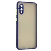 Чохол Samsung Galaxy A02 (A022) LikGus Totu camera protect синій