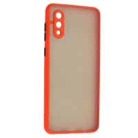 Чохол Samsung Galaxy A02 (A022) LikGus Totu camera protect червоний