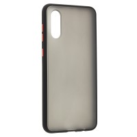 Чохол Samsung Galaxy A02 (A022) LikGus Maxshield чорний / червоний