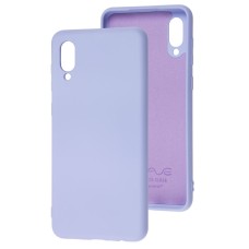 Чохол для Samsung Galaxy A02 (A022) Wave colorful фіолетовий / light purple