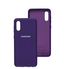 Чохол Samsung Galaxy A02 (A022) Silicone Full фіолетовий