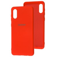 Чохол для Samsung Galaxy A02 (A022) Silicone Full червоний
