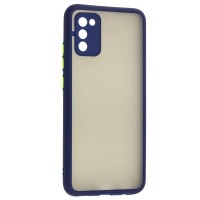 Чохол Samsung Galaxy A02s (A025) LikGus Totu camera protect синій