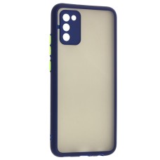Чохол Samsung Galaxy A02s (A025) LikGus Totu camera protect синій