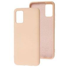 Чохол Samsung Galaxy A02s (A025) Wave colorful рожевий / pink sand