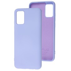 Чохол Samsung Galaxy A02s (A025) Wave colorful фіолетовий / light purple