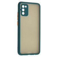 Чохол Samsung Galaxy A02s (A025) LikGus Totu camera protect оливковий