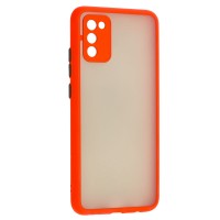 Чохол Samsung Galaxy A02s (A025) LikGus Totu camera protect червоний