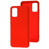 Чохол Samsung Galaxy A02s (A025) Wave colorful червоний