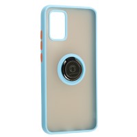 Чохол Samsung Galaxy A02s (A025) LikGus Edging Ring бірюзовий
