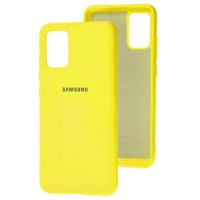 Чохол Samsung Galaxy A02s (A025) Silicone Full жовтий