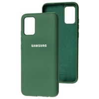 Чохол Samsung Galaxy A02s (A025) Silicone Full зелений / pine green