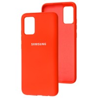 Чохол Samsung Galaxy A02s (A025) Silicone Full червоний