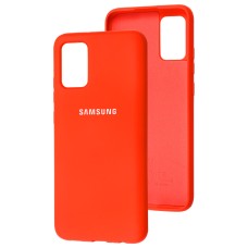 Чохол Samsung Galaxy A02s (A025) Silicone Full червоний