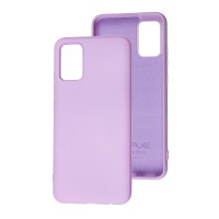 Чохол для Samsung Galaxy A02s (A025) Wave colorful black currant