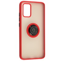 Чохол Samsung Galaxy A02s (A025) LikGus Edging Ring червоний