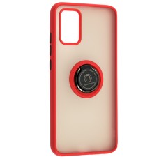 Чохол Samsung Galaxy A02s (A025) LikGus Edging Ring червоний