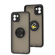 Чохол Samsung Galaxy A03 (A035) LikGus Edging Ring чорний