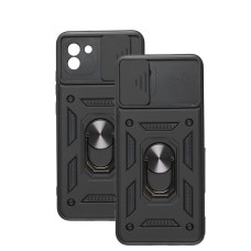 Чохол для Samsung Galaxy A03 (A035) Serge Ring Armor ударостійкий чорний