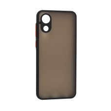Чохол Samsung Galaxy A03 Core (A032) LikGus Totu camera protect чорний / червоний