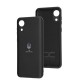 Чохол Samsung Galaxy A03 Core (A032) Silicone Full Тризуб чорний