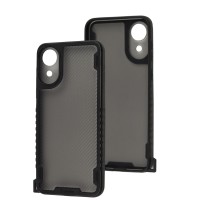 Чохол Samsung Galaxy A03 Core (A032) Carbon strap black