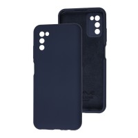 Чохол Samsung Galaxy A03s (A037) Wave Full синій / midnight blue