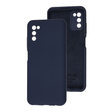 Чохол Samsung Galaxy A03s (A037) Wave Full синій / midnight blue