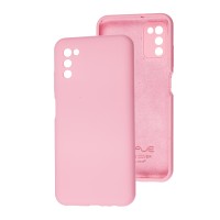 Чохол Samsung Galaxy A03s (A037) Wave Full рожевий / light pink