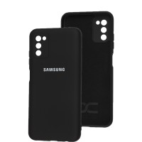 Чохол Samsung Galaxy A03s (A037) Full camera чорний