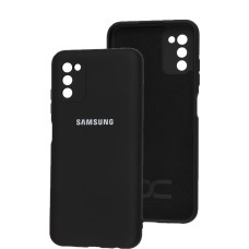 Чохол Samsung Galaxy A03s (A037) Full camera чорний
