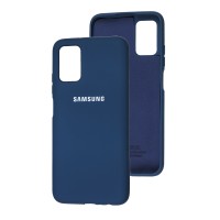 Чохол Samsung Galaxy A03s (A037) Silicone Full синій
