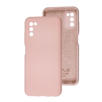 Чохол Samsung Galaxy A03s (A037) Wave Full рожевий / pink sand