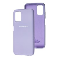Чохол для Samsung Galaxy A03s (A037) Silicone Full бузковий