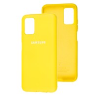 Чохол Samsung Galaxy A03s (A037) Silicone Full жовтий