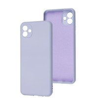 Чохол Samsung Galaxy A04 (A045) Full camera without logo бузковий