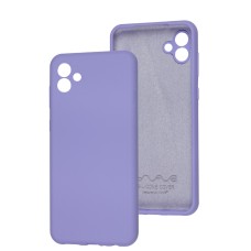 Чохол Samsung Galaxy A04 (A045) Wave camera Full light purple