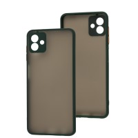 Чохол Samsung Galaxy A04 (A045) LikGus Totu camera protect оливковий