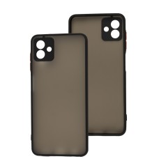 Чохол Samsung Galaxy A04 (A045) LikGus Totu camera protect чорний / червоний