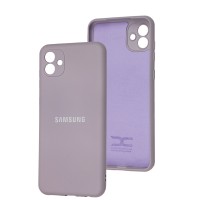 Чохол Samsung Galaxy A04 (A045) Full camera гліцінія